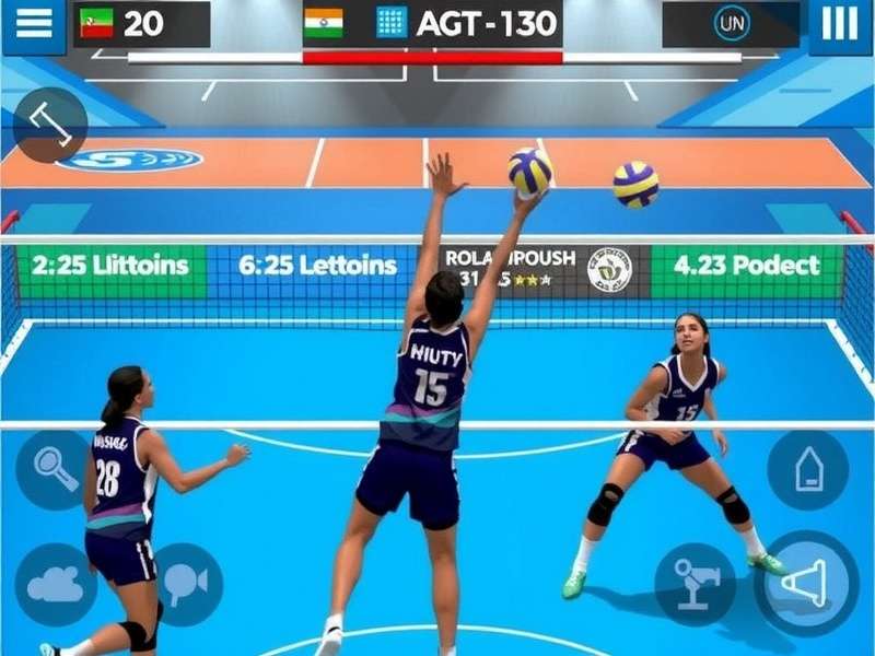 Volley Champions Of India download statistics chart