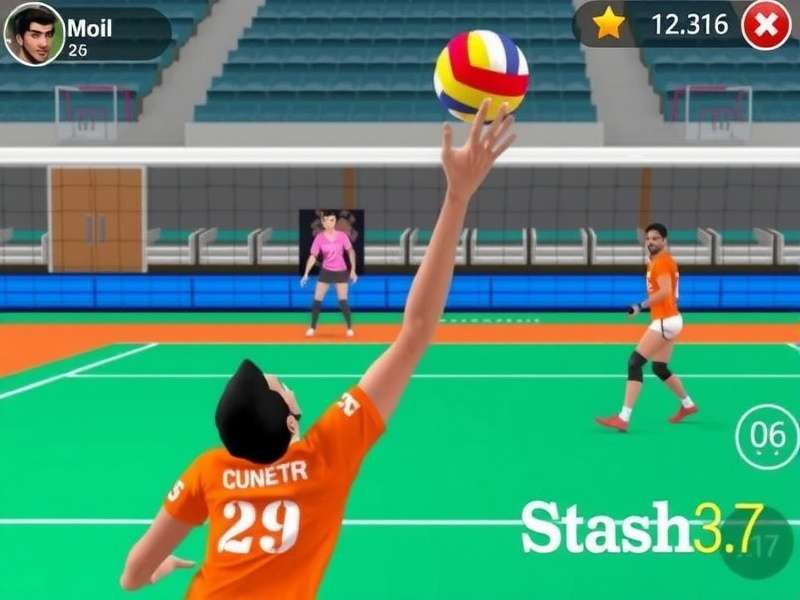 Volley Champions Of India gameplay screenshot